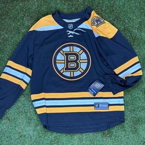 NHL Breakaway Jersey with Black and Gold Accents